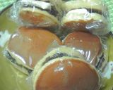 HMでお手軽！簡単♪クリチ入り生どら焼き作り方4写真