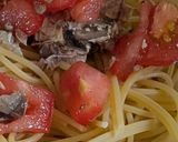 簡単★トマトとサバ缶のアヤソースパスタ作り方5写真
