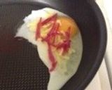 お弁当に簡単！紅生姜とチーズの目玉焼き作り方2写真