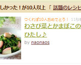 わさび菜とかまぼこのおひたし♪作り方4写真