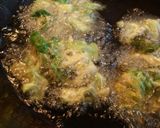サクサク美味しい！キャベツの外葉かき揚げ作り方4写真