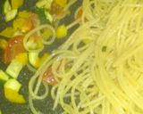 生ハムとブラックペッパーのパスタ作り方4写真