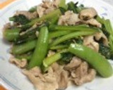 簡単♪アスパラと豚肉のマヨ炒め作り方5写真