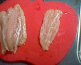 ささみのしそチーズ巻作り方1写真