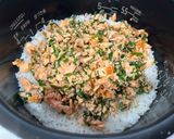 鮭と大葉香る我が家の混ぜ込みご飯作り方4写真