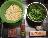 じゃがいもとゴーヤの塩辛炒め作り方1写真