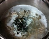 ちくわとわかめの梅肉のっけ蕎麦作り方3写真