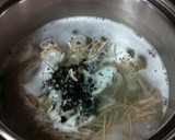 ちくわとわかめの梅肉のっけ蕎麦作り方3写真