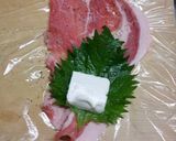 チーズ&シソの肉巻フライ作り方3写真