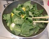 小松菜と長いもとじゃこの炒め物作り方3写真