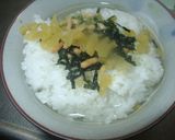 お茶漬け(たくあん入りです！)作り方5写真