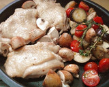 チキンの香草パン粉焼き作り方3写真
