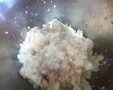 超簡単！海老と筍のはんぺん揚げ。作り方2写真