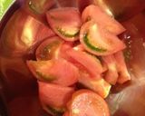 トマトの*柚子こしょうポン酢*和え作り方1写真