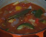 トマトスープ（ラタトゥイユのリメイク）作り方1写真