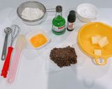 絶品✨可愛い🩵チョコミントメロンパン作り方3写真
