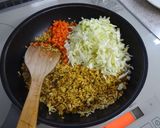 カレーヌードルチャーハン(^^♪作り方3写真