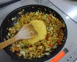 カレーヌードルチャーハン(^^♪作り方4写真