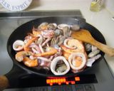 超豪華におもてなし★鶏肉と魚介のパエリア作り方5写真
