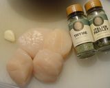 ホタテ貝のガーリック風味パン粉焼き作り方1写真
