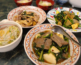 ほうれん草と蒟蒻のトマト味噌カレー炒め作り方7写真