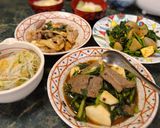 牛肉とカブの葉のオイスターソース炒め作り方6写真