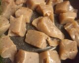 こんにゃくと豚肉のピリ辛いため作り方2写真