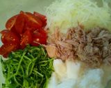 栄養満点！豆苗サラダ．・：゜。♪作り方4写真
