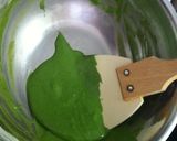 混ぜて焼くだけ、ふんわり抹茶ホットケーキ作り方5写真