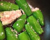 ハンバーグ種アレンジ1.簡単ピーマン肉詰作り方6写真
