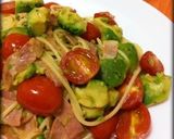 アボガド＆トマト＆ベーコンのコク旨パスタ作り方7写真