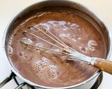 寒天デザート☆玉子なしで濃厚チョコプリン作り方4写真