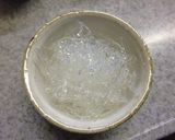 プチプチ食感♥　塩胡桃・黒豆抹茶ぱるふぇ作り方3写真