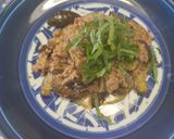 ナスと挽肉の味噌炒め作り方7写真