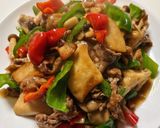 豚肉ときのこのオイスターソース炒め作り方8写真