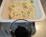 【気分転換】カップ焼きそばを油そばに作り方2写真
