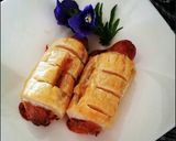 余ったカレーで簡単ウインナーパイ♥作り方5写真