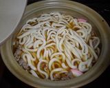 ギュー&(と)土鍋うどん作り方2写真
