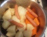 ささっと美味しい残り野菜でポトフ作り方1写真