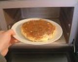 すぐ焼ける！早技ハムコーンホットケーキ作り方4写真