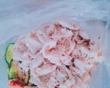 ＊簡単ズッキーニと鶏ささみの梅サラダ＊作り方5写真