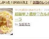 超簡単♪濃厚♡カルボナーラ作り方6写真