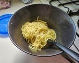 エリンギと豚ひき肉の秋味ラーメン作り方10写真