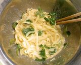 うどんであっさりカルボナーラ風*゜作り方5写真