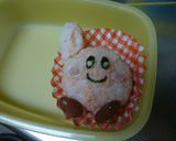 星のカービィとメタナイト★お弁当キャラ弁作り方4写真