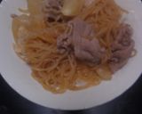 麺つゆDE豚肉しらたき煮作り方15写真