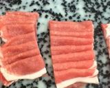 豚肉の治部煮風作り方1写真