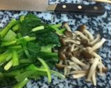豚肉の治部煮風作り方2写真