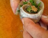 いわしの梅じそ巻作り方3写真
