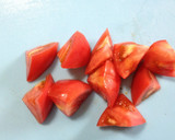 たまごマヨ♡かけてもらった♡トマトさん作り方1写真